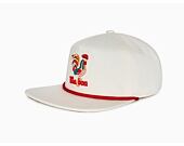 Kšiltovka Malbon - Rooster Snapback - Cream