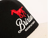 Kšiltovka Brixton - Leisure Snapback - Black/White Cap
