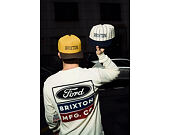 Kšiltovka Brixton - Homerun Snapback - Off White/Washed Navy