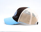Kšiltovka Von Dutch - Baseball - Print & Embroidery - Black / Light Blue