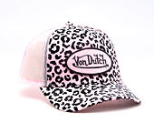 Dámská Kšiltovka Von Dutch - Baseball - Velvet Print Embroidery - Pink / Camo