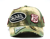 Kšiltovka Von Dutch - Baseball - Camo Patch - Camo