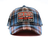 Kšiltovka Von Dutch - Baseball - Checkered Patch - Navy
