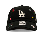 Kšiltovka '47 Brand - MLB Multi Scatter CLEAN UP - LA Dodgers - Black