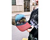 Kšiltovka Von Dutch - Trucker - Patch & Print - Red / Navy