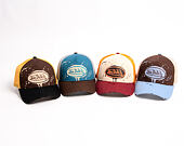 Kšiltovka Von Dutch - Baseball - Print & Embroidery - Yellow / Brown