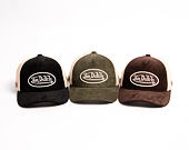 Kšiltovka Von Dutch - Baseball - Corduroy Patch Premium - Black
