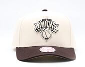 Kšiltovka Mitchell & Ness - NBA Brown And Cream Pro Snapback - New York Knicks - Cream