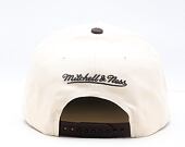 Kšiltovka Mitchell & Ness - NBA Brown And Cream Pro Snapback Hwc - Milwaukee Bucks - Cream