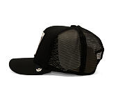 Dětská kšiltovka Goorin - Bandit (all Black) - Raccoon - Black