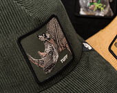 Kšiltovka Goorin - Corduroy Tuff - Rhino - Palm