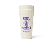 HUF x Three 6 Mafia Ceramic Double Cup - White