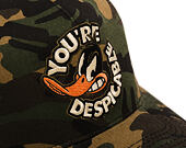 Kšiltovka Capslab - Looney Tunes A-Frame - Daffy Duck You're Despicable Distressed - Camo