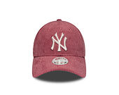 Dámská Kšiltovka New Era - MLB Chunky Cord 9FORTY M-CROWN - NY Yankees - Cardinal Suede