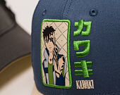 Kšiltovka Capslab - Boruto A-Frame - Kawaki - Blue / Beige Corduroy