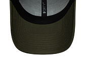 Kšiltovka New Era - Branded Gem Patch Distress 9FORTY - New Olive