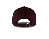 Kšiltovka New Era - MLB Cord Script 9TWENTY A-Frame - NY Yankees - Maroon