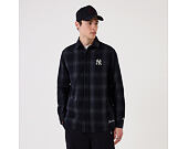 Triko New Era - MLB Plaid Shirt - NY Yankees - Navy