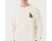 Mikina New Era - MLB Waffle Knit Crew - LA Dodgers - Off White