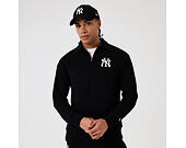 Mikina New Era - MLB Quarter Zip - NY Yankees - Black