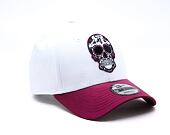 Kšiltovka New Era - Branded Skull Pack 9FORTY - Cherry Jam
