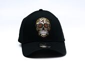 Kšiltovka New Era - Branded Skull Pack 9FORTY - Black / Brown