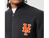 Svetr New Era - MLB Zip Knitwear - NY Mets - Steel