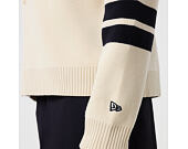 Svetr New Era - MLB Knit Cardigan - NY Yankees - Cream