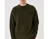 Svetr New Era - Branded Simple Knit Crew - New Olive