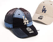 Kšiltovka '47 Brand - MLB Worn In Patched CLEAN UP - LA Dodgers - Navy
