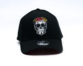 Kšiltovka New Era - Branded Skull Pack 9FORTY - Black / Red UV