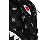 Batoh Sprayground - Gray Peeking Character Check Savage Backpack