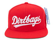 Kšiltovka HUF Script Dirtbag Starter Snapback Red