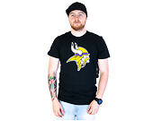 Triko New Era NFL Team Logo Minnesota Vikings Black