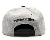 Kšiltovka Mitchell & Ness 2 Tone Label Grey/Black Snapback
