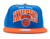 Kšiltovka Mitchell & Ness Team Arch New York Knicks Royal Snapback
