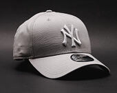 Kšiltovka New Era 9FORTY MLB League Basic New York Yankees - Graphite / White