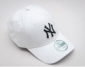 Kšiltovka New Era - MLB Essential 9FORTY - NY Yankees - White / Black