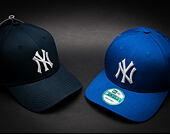 Kšiltovka New Era New York Yankees Blue/White 9FORTY Strapback