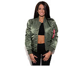 Dámský zimní Bomber Alpha Industries MA-1 SF Wmn Sage Green (-5° C)
