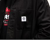 Bunda Coach Jacket HUF Thrasher Chore Black