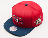 Kšiltovka Mitchell & Ness NHL 2017 All Star Game Montreal Canadiens Red/Navy Snapback