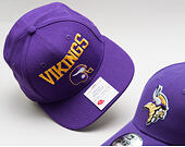 Kšiltovka New Era Heritage Wool Minnesota Vikings 9FIFTY Purple Snapback