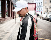 Kšiltovka Pink Dolphin Tombstone 5-Panel Structured White Snapback