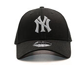 Kšiltovka New Era Flock Logo New York Yankees 9FORTY Black/Grey Heather Snapback