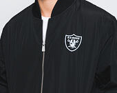 Bunda New Era Concrete Bomber Oakland Raiders Black