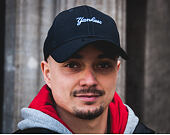 Kšiltovka New Era Border Edge Pique New York Yankees 9FORTY Navy/White Strapback