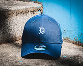 Kšiltovka New Era Linen Small Logo Detroit Tigers 9FORTY Navy Strapback