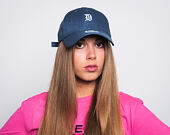 Dámská Kšiltovka New Era Linen Small Logo Detroit Tigers 9FORTY Navy Strapback