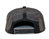 Kšiltovka HUF Apparel Cap Triple Triangle Trucker Black Snapback